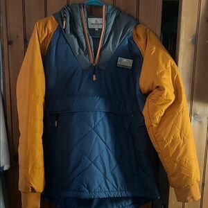 Passenger Blue and Orange Jacket